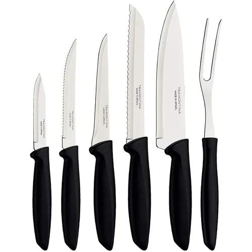 ست 6 عددی چاقو برزیلی ترامونتینا