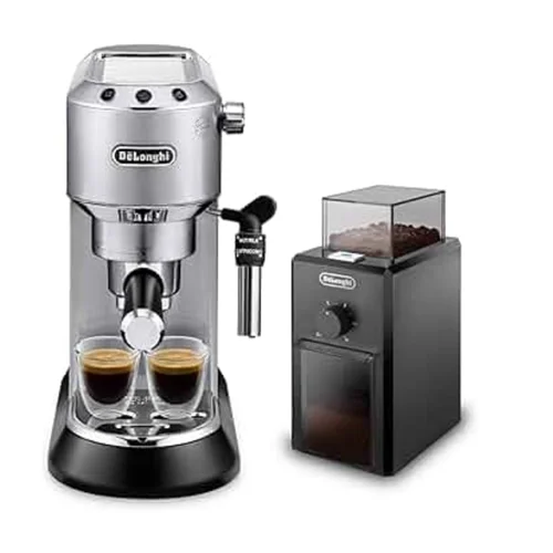 ست اسپرسو ساز و آسیاب دلونگی DeLonghi Dedica EC685.M+KG79