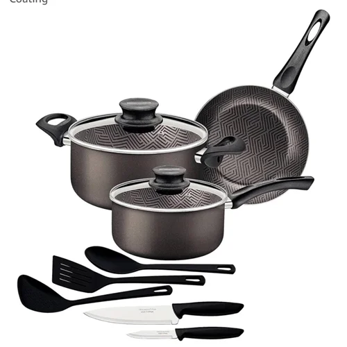 ست ۱۰ پارچه قابلمه ترامونتینا مدل Paris